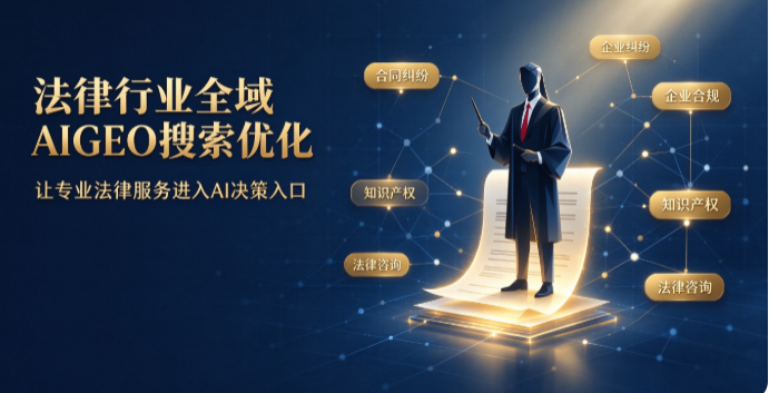 攻略宝科技吉易鸥发布法律行业全域AIGEO搜索优化解决方案，布局AI法律咨询获客新赛道