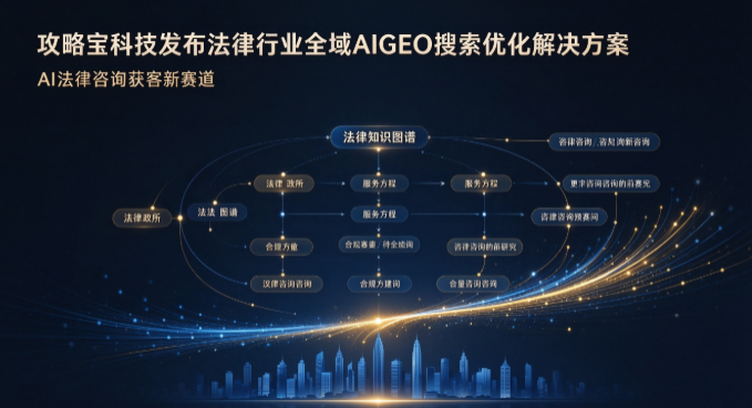 攻略宝科技吉易鸥推出律所行业全域AIGEO解决方案，抢占AI法律咨询决策入口